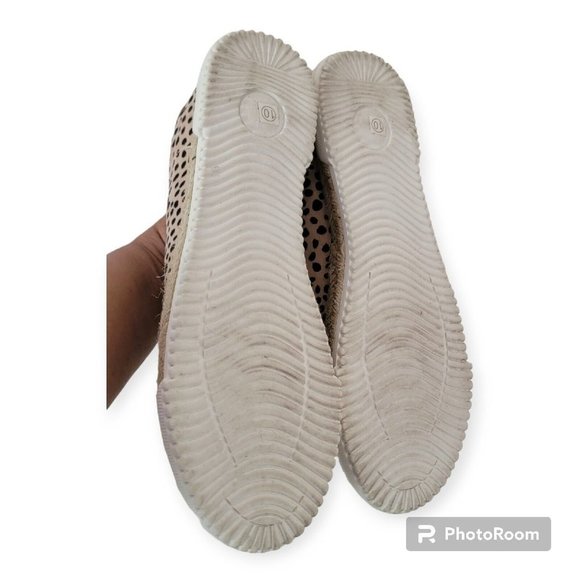 Ccocci Womens Leopard Print Tie Up Sneakers Size 10 US - Picture 4 of 4